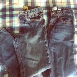 Bundle boys size 12 barely worn jeans!